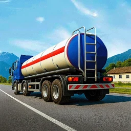 Oil Tanker Truck Parking Game icon